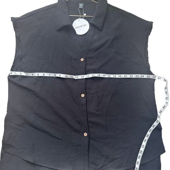 Shein Vacay black top coverup size 1X new with tag - Picture 4 of 5